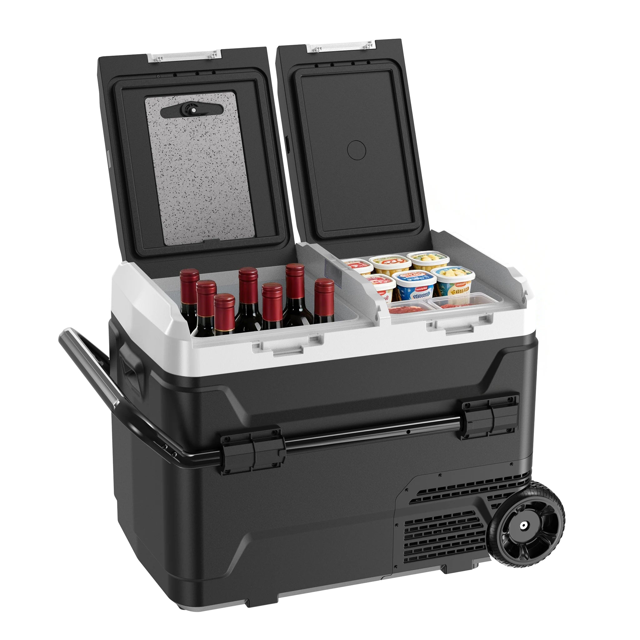 40L/50L Auto-Kuhlbox mit Gefrierfunktion Dual Zone 12V/24V & 230V