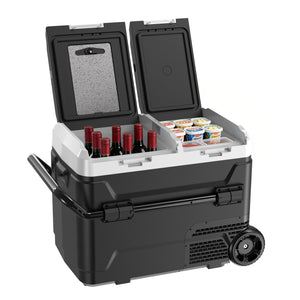 40L/50L Auto-Kuhlbox mit Gefrierfunktion Dual Zone 12V/24V & 230V