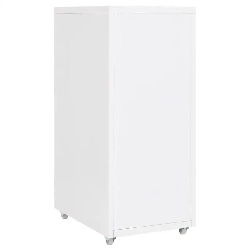 Rollcontainer 28 Ã— 41 Ã— 69 cm â€“ Aktenschrank fÃ¼r BÃ¼ro und Homeoffice, WeiÃŸ