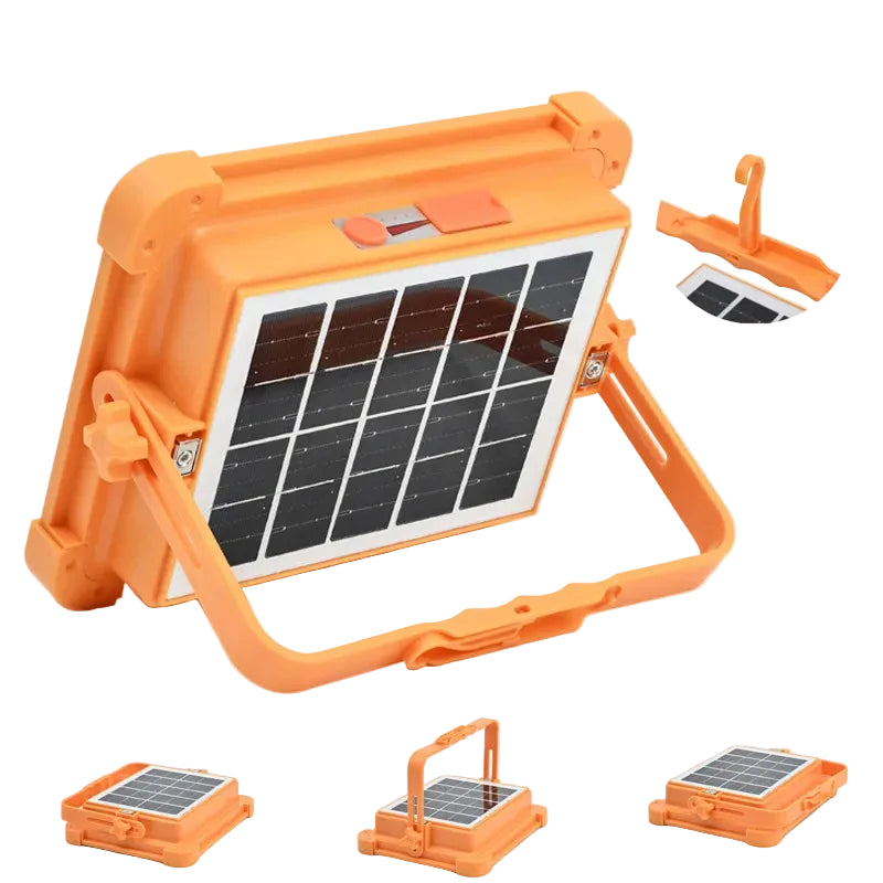 Solar LED Campinglaterne Wiederaufladbar mit Magnet