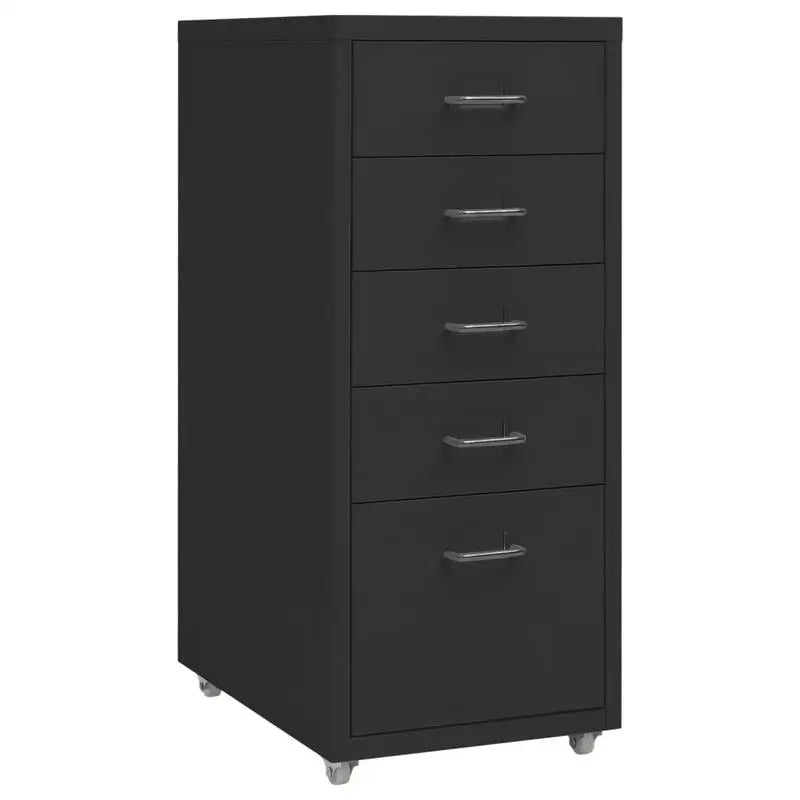 Rollcontainer 28 Ã— 41 Ã— 69 cm â€“ Aktenschrank fÃ¼r BÃ¼ro und Homeoffice, WeiÃŸ