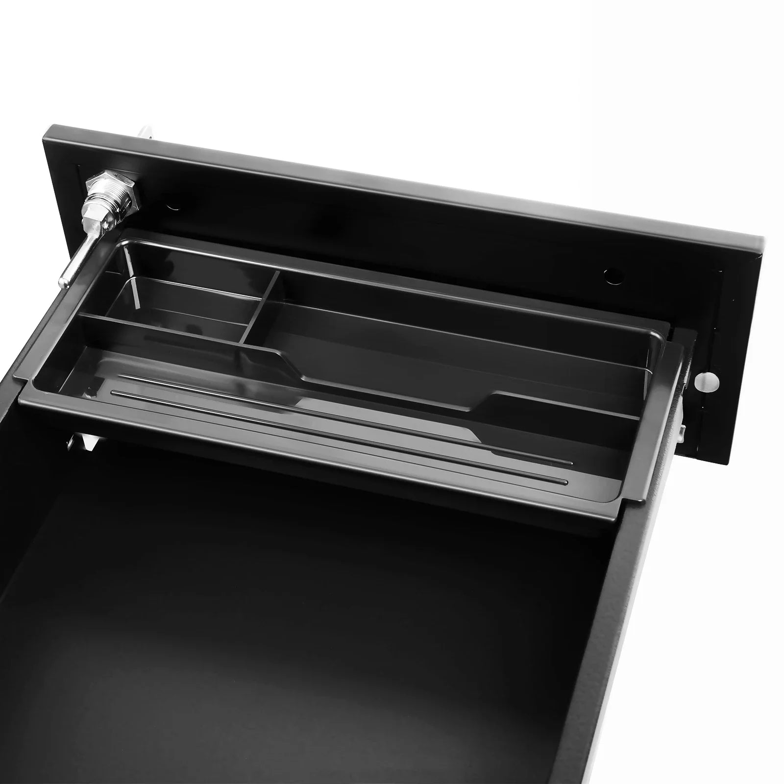 Rollcontainer 45 Ã— 30 Ã— 60 cm aus Stahl mit 3 Schubladen â€“ AbschlieÃŸbarer Aktenschrank auf Rollen